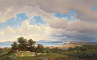 Vue du lac Ammersee - Josef Mayburger